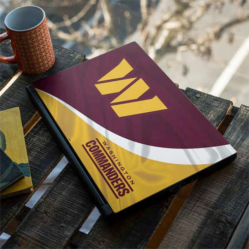 NFL Washington Commanders Flag MSI GS65 Stealth Laptop Skin