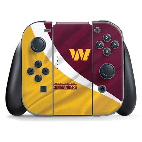 NFL Washington Commanders Flag Nintendo Switch (2017-2021) Joy-Con Controller Skin