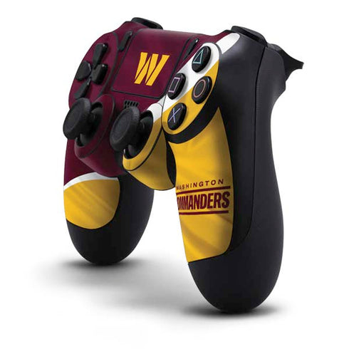 NFL Washington Commanders Flag PS4 Controller Skin