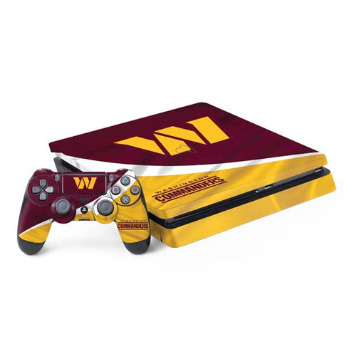 NFL Washington Commanders Flag PS4 Slim Bundle Skin
