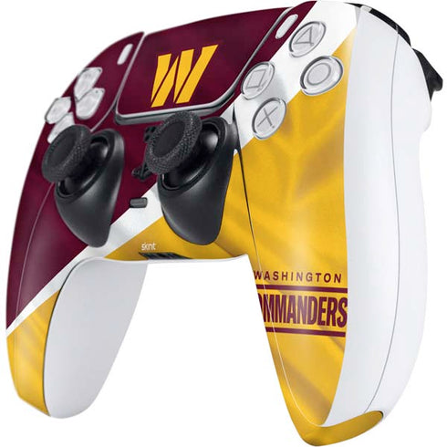 NFL Washington Commanders Flag PS5 Controller Skin