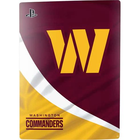 NFL Washington Commanders Flag PS5 Digital Edition Console Skin