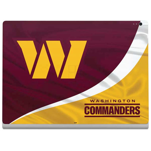 NFL Washington Commanders Flag Surface Book 2 13.5in Skin