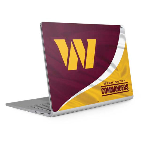 NFL Washington Commanders Flag Surface Book 2 15in Skin