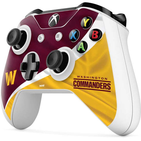 NFL Washington Commanders Flag Xbox One S All-Digital Edition Bundle Skin