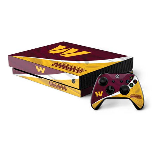 NFL Washington Commanders Flag Xbox One X Bundle Skin