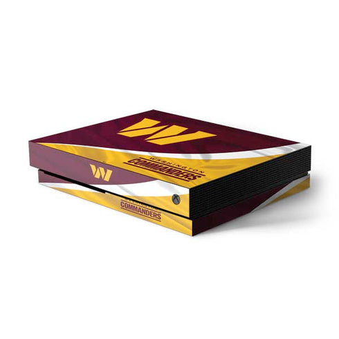 NFL Washington Commanders Flag Xbox One X Console Skin