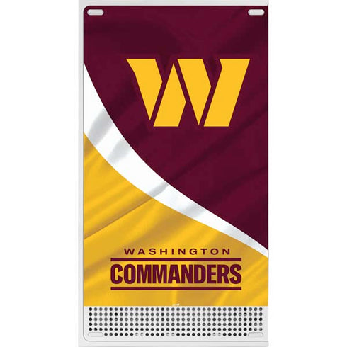 NFL Washington Commanders Flag Xbox Series S Console Skin