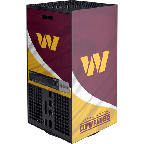 NFL Washington Commanders Flag Xbox Series X Console Skin
