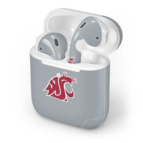 WSU Cougars Logo Apple AirPods 2 Skin