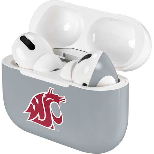 WSU Cougars Logo Apple AirPods Pro Skin