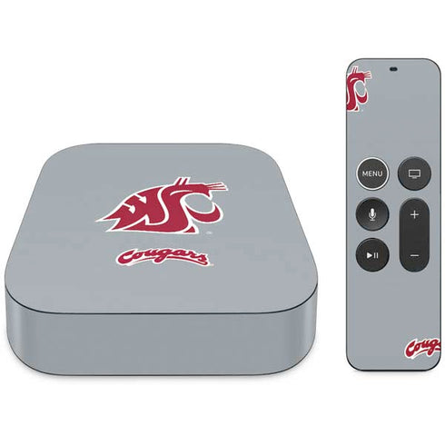 WSU Cougars Logo Apple TV 4K Skin