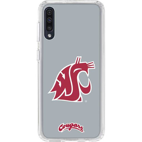 WSU Cougars Logo Galaxy A50 Clear Case