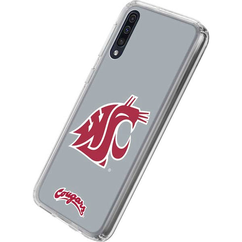 WSU Cougars Logo Galaxy A50 Clear Case