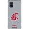 WSU Cougars Logo Galaxy A71 5G Clear Case