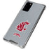 WSU Cougars Logo Galaxy Note20 5G Clear Case