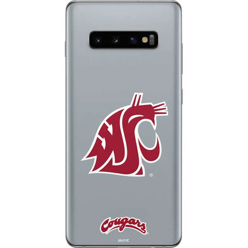 WSU Cougars Logo Galaxy S10 Plus Skin