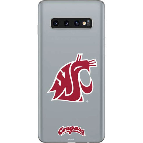 WSU Cougars Logo Galaxy S10 Skin