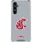 Washington State University WSU Cougars Galaxy S23 FE Clear Case