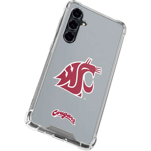 Washington State University WSU Cougars Galaxy S23 FE Clear Case