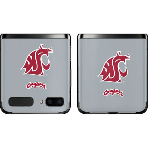 WSU Cougars Logo Galaxy Z Flip Skin