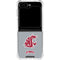 Washington State University WSU Cougars Galaxy Z Flip5 5G Clear Case