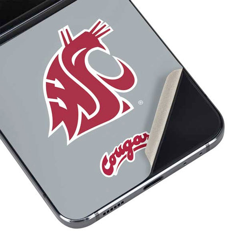 Washington State University WSU Cougars Galaxy Z Flip5 5G Skin