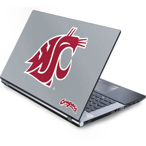 WSU Cougars Logo Generic 15in Laptop (13.02in X 8.97in) Skin