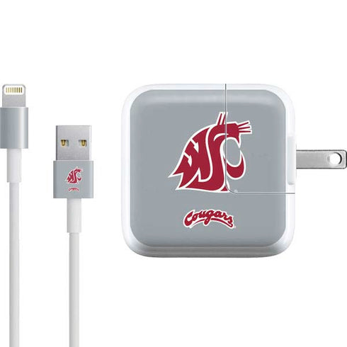 WSU Cougars Logo iPad Charger (10W USB) Skin