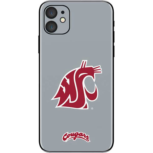 WSU Cougars Logo iPhone 11 Skin