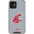 WSU Cougars Logo iPhone 12 Clear Case