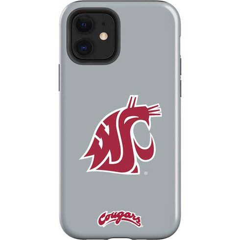 WSU Cougars Logo iPhone 12 Impact Case