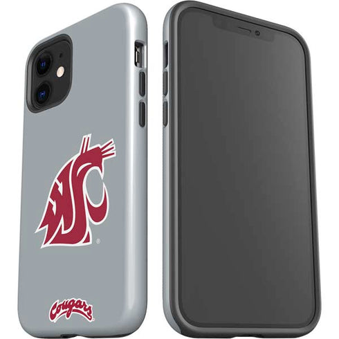 WSU Cougars Logo iPhone 12 Impact Case
