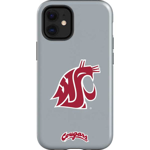 WSU Cougars Logo iPhone 12 Mini Impact Case