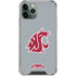 WSU Cougars Logo iPhone 12 Pro Clear Case