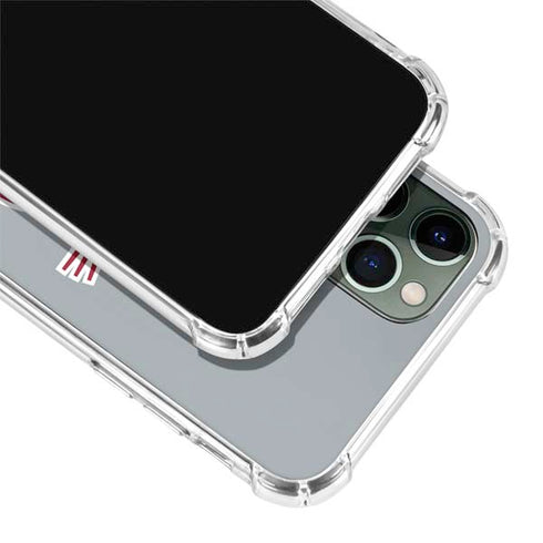 WSU Cougars Logo iPhone 12 Pro Clear Case