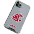 WSU Cougars Logo iPhone 12 Pro Clear Case
