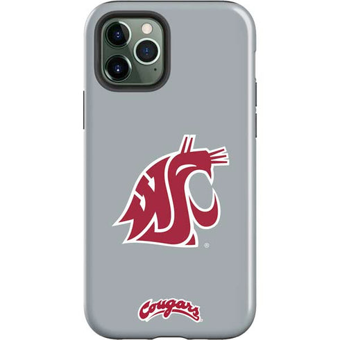 WSU Cougars Logo iPhone 12 Pro Impact Case