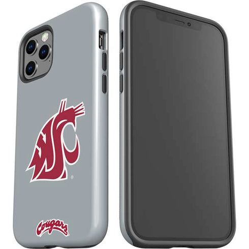 WSU Cougars Logo iPhone 12 Pro Impact Case