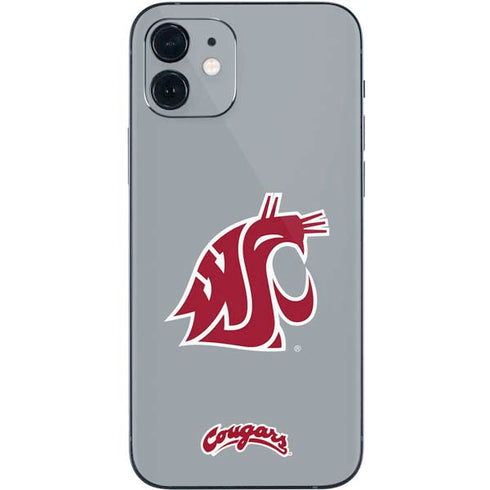WSU Cougars Logo iPhone 12 Skin
