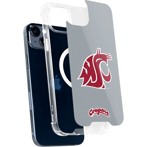 Washington State University WSU Cougars iPhone 15 Plus MagSafe Case