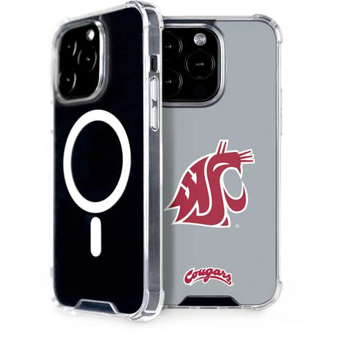 Washington State University WSU Cougars iPhone 15 Pro MagSafe Case
