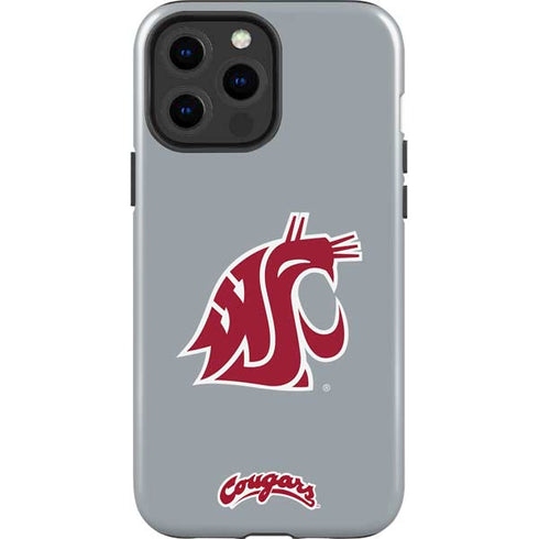 Washington State University WSU Cougars iPhone 15 Pro Max Impact Case
