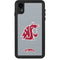 WSU Cougars Logo iPhone XR Waterproof Case