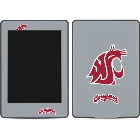 WSU Cougars Logo Kindle Paperwhite E-reader 6in Skin