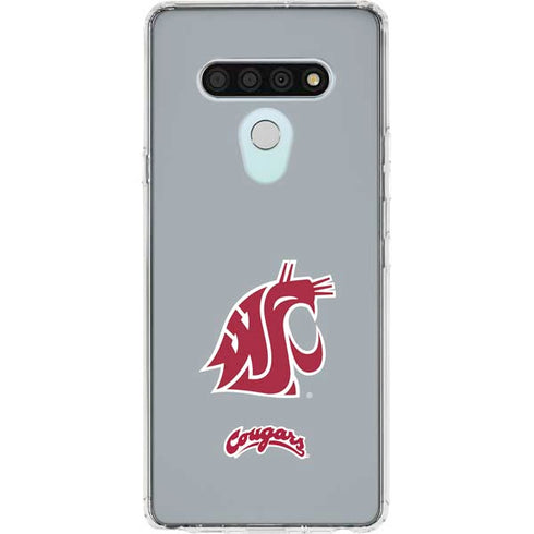 Washington State University WSU Cougars LG Stylo 6 Clear Case