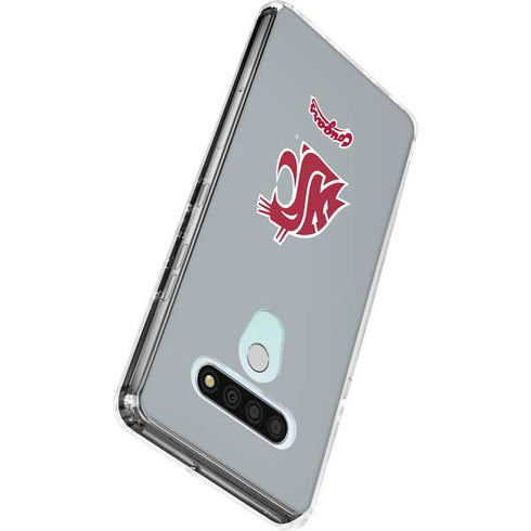 Washington State University WSU Cougars LG Stylo 6 Clear Case