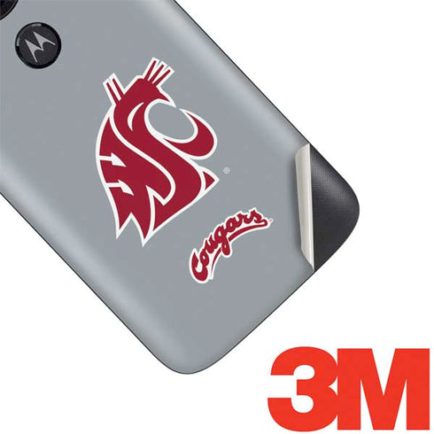 WSU Cougars Logo Moto E5 Play Skin