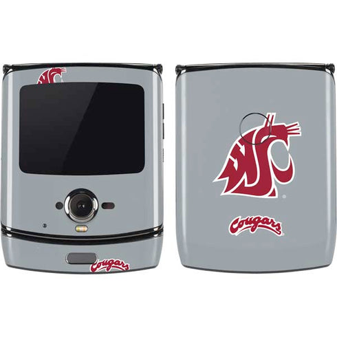 WSU Cougars Logo Motorola RAZR Skin