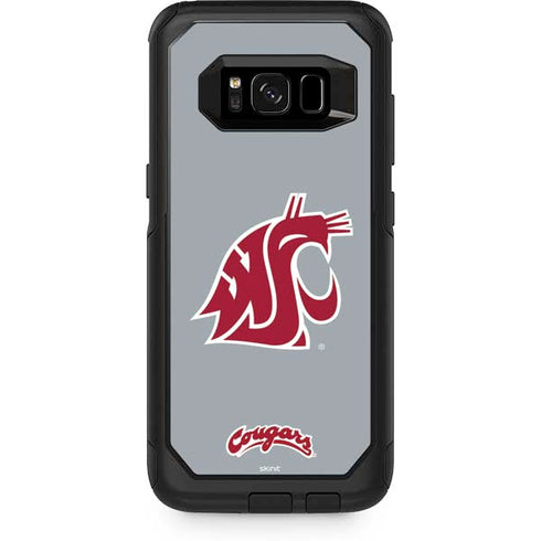WSU Cougars Logo OtterBox Commuter Galaxy S8 Plus Skin